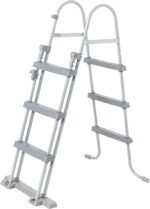 Bestway 56709-GS18 Steel Pro Max Stahlrahmenpool-Set mit Filterpumpe und Zubehör, 9150 L, blau, 366 x 366 x 100 cm