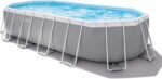 20Ft X 10Ft X 48In Prism Frame Oval Pool Set