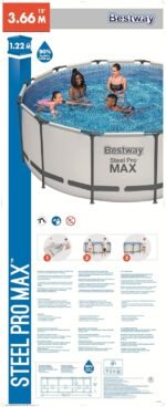 Bestway Stahl Pro Max 3,66 x 1,22 m Pool Set