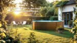 Gre Pool KITPR453W Sicilia - Aufstellpool aus Stahl, rund, mit Holzoptik. Abnehmbare Gartenpool. 460 x 120 cm