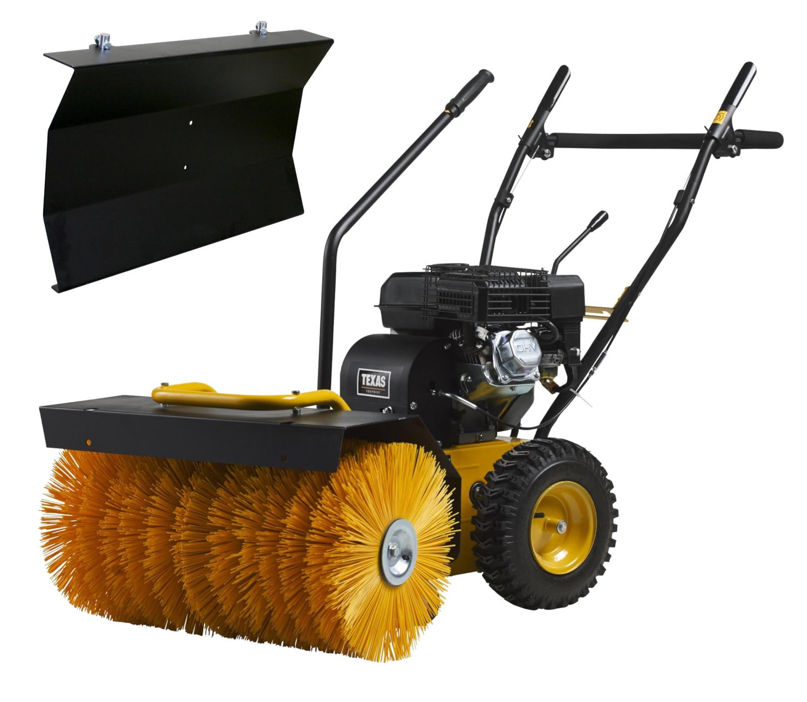 716GuXbOr5L TEXAS Handy Sweep 650TGE 2-in-1 Kehrmaschine mit Schneeschild – Bild 1